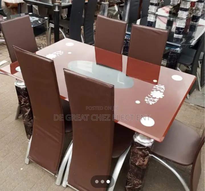 Dining Table With Six Chairs