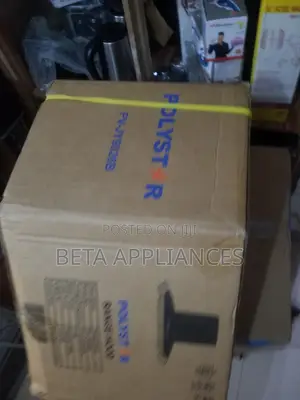 Polystar Black Kitchen Extraction Hood