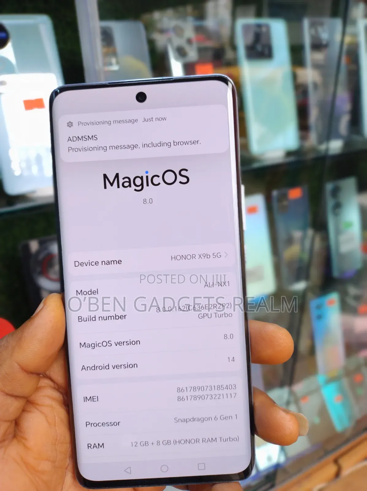 Honor X9b 5G 256 GB White