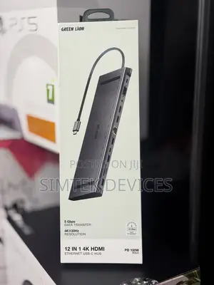 Green Lion 12 in 1 HDMI Ethernet USB-C Hub