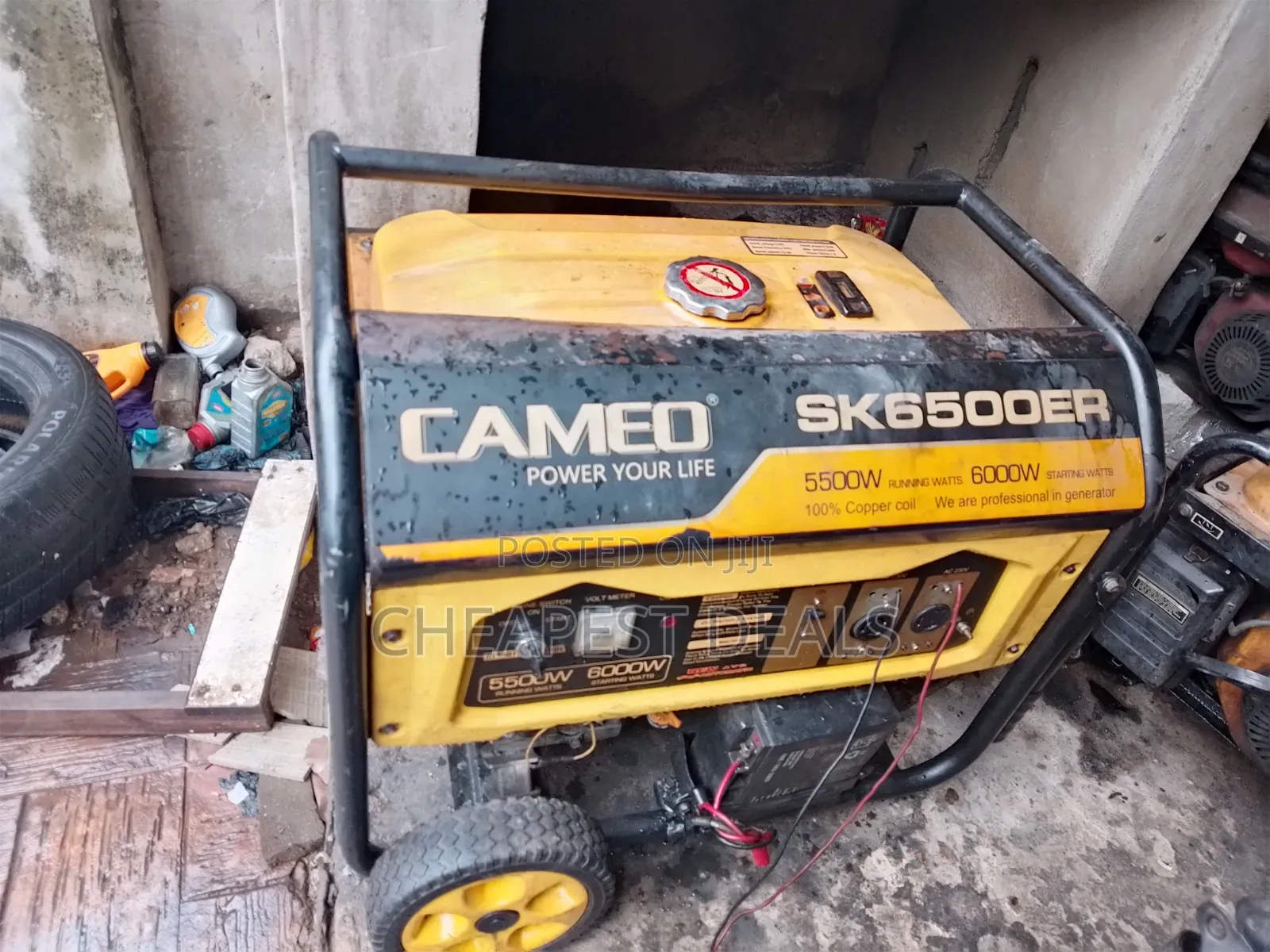 6.5kva Generator 100% Copper