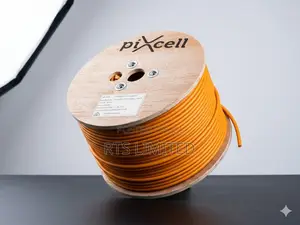 Pixcell 2x16AWG Premium Speaker Cable – 305M, Orange