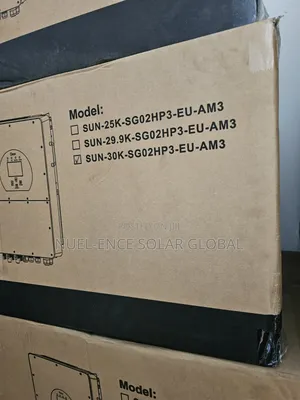 30kw 3phase High Voltage Deye Inverter