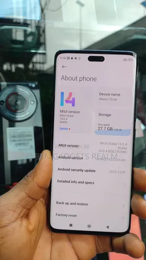 Xiaomi 13 Lite 128 GB Black