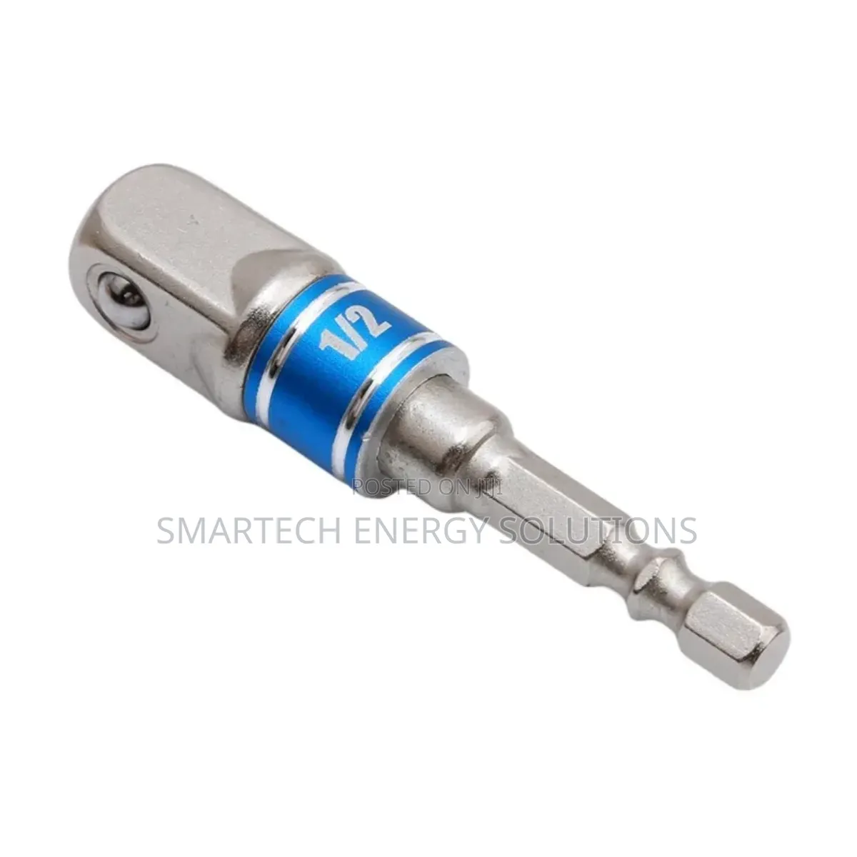 3 Pieces 1/4" 3/8" 1/2" Hex Shank Square Nut Driver Power Drill Bit
