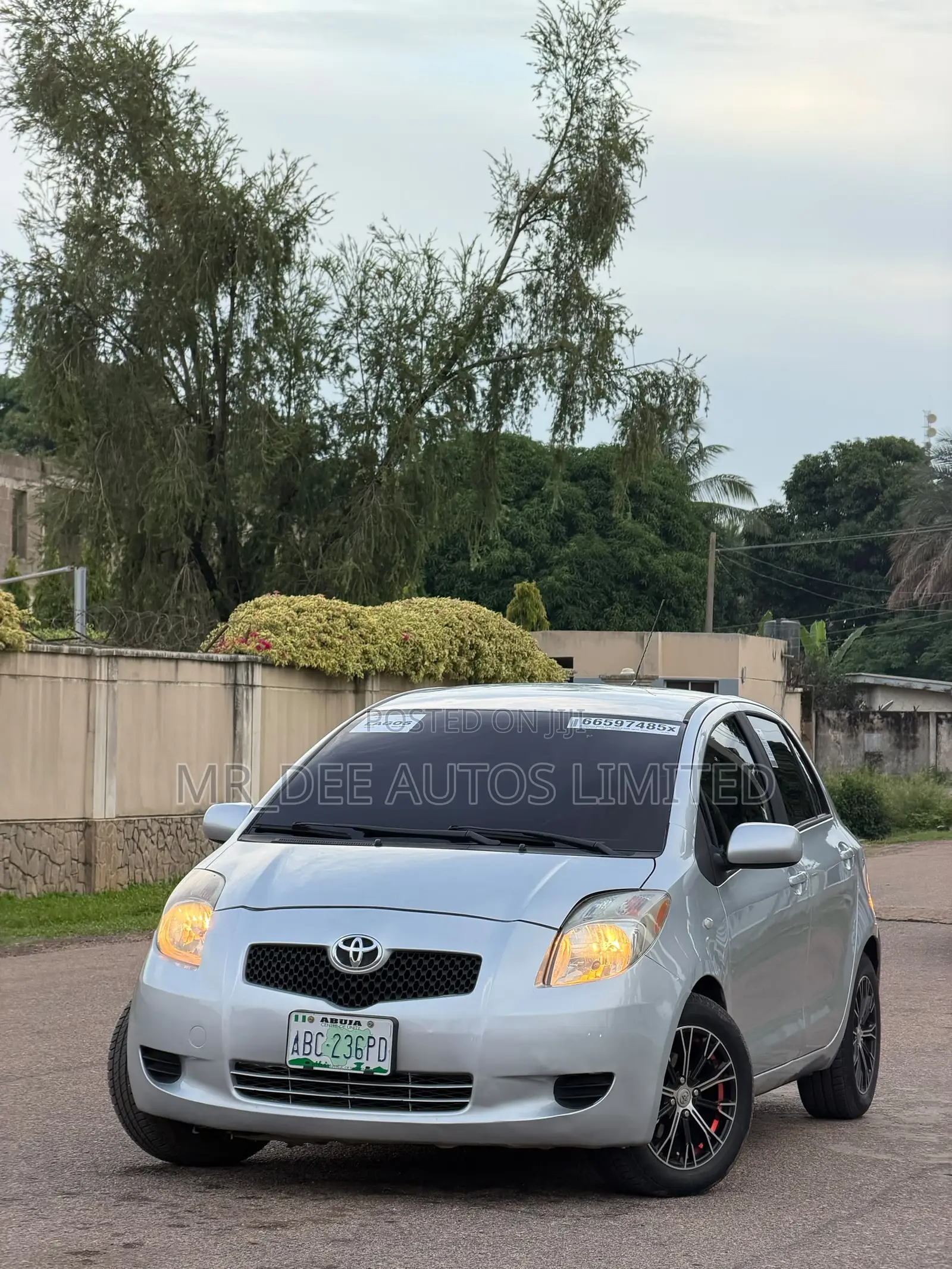 Toyota Yaris 2007 Silver