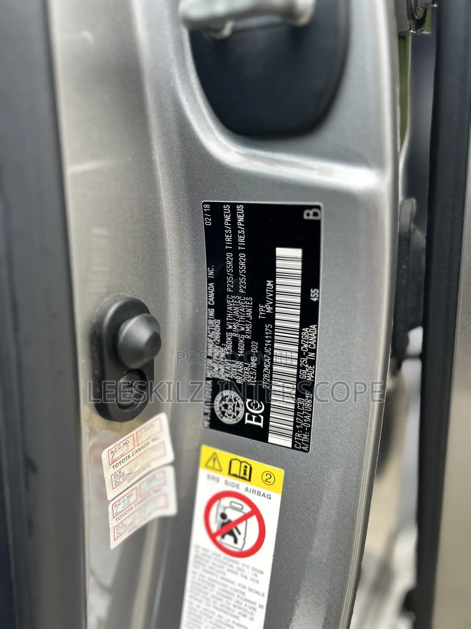 Lexus RX 2018 Gray
