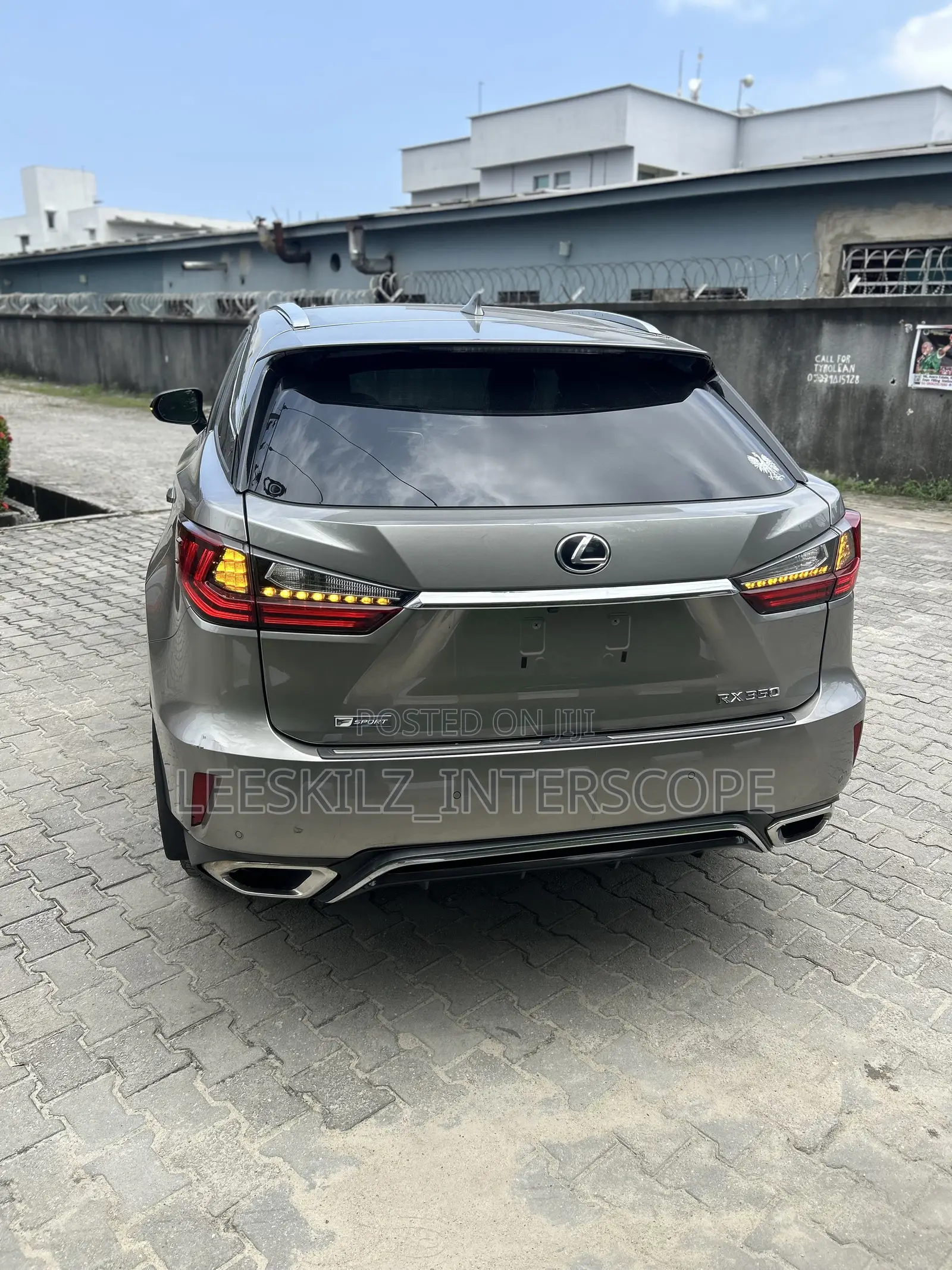 Lexus RX 2018 Gray