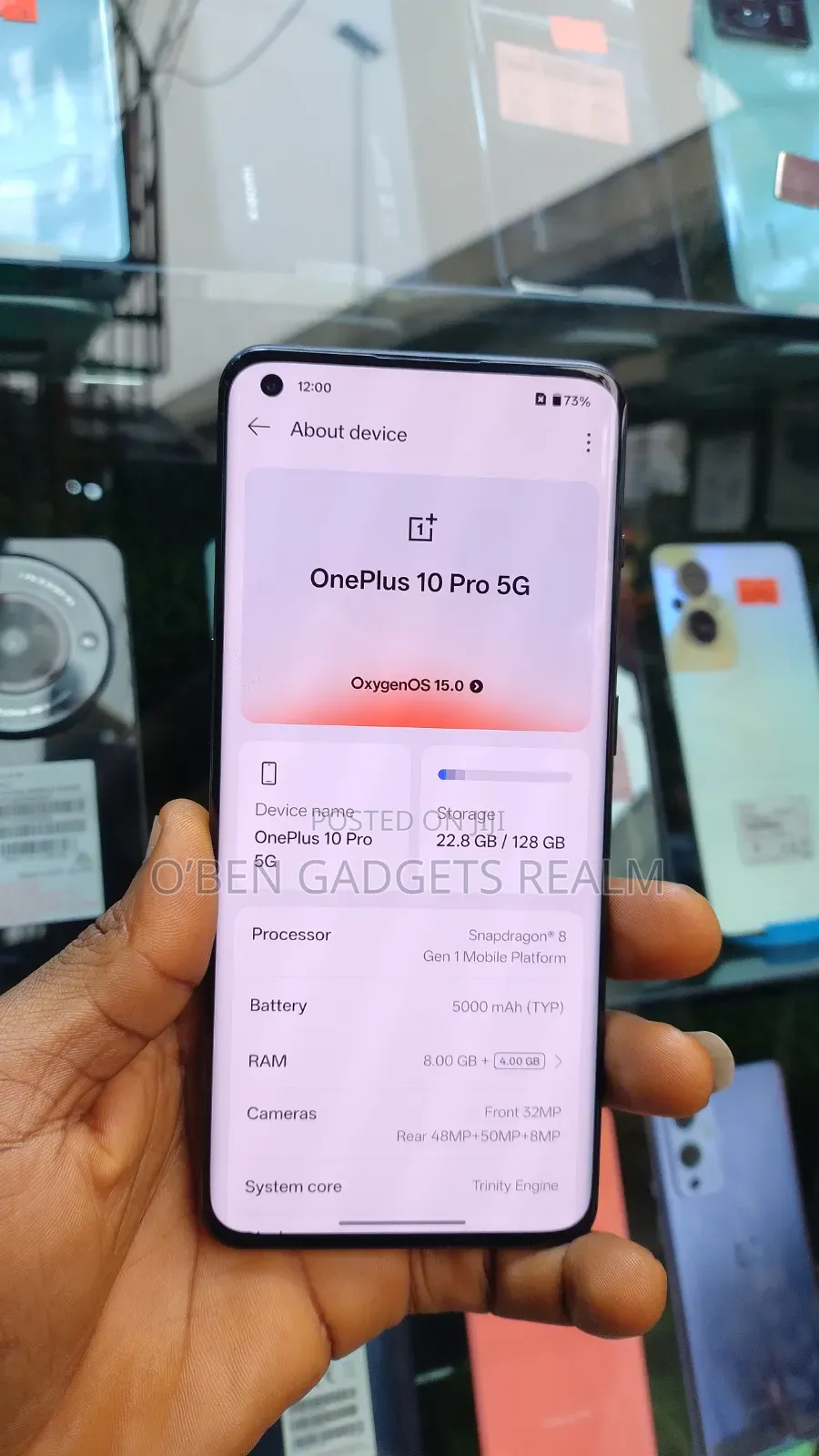 OnePlus 10 Pro 128 GB Black