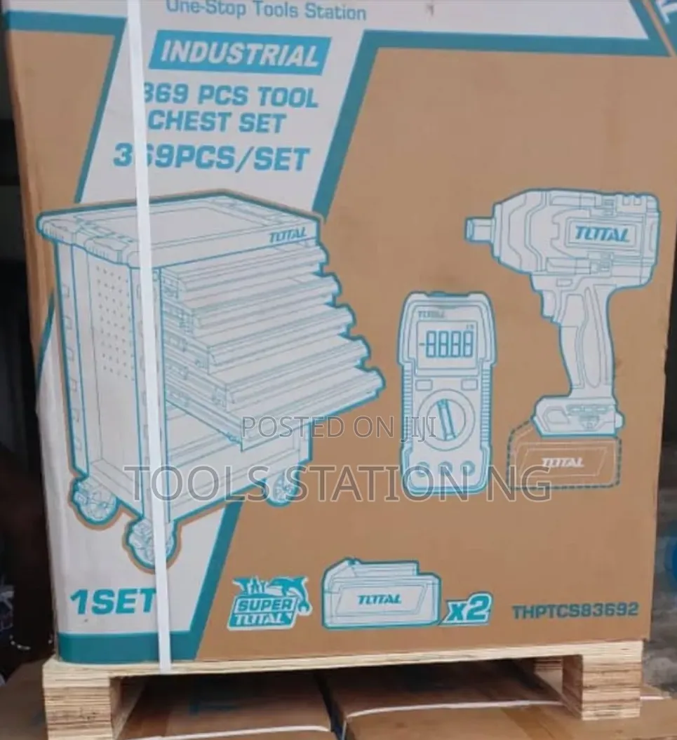 369pcs Mechanjcal and Electrical Tools Chest Set.