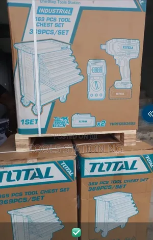 369pcs Mechanjcal and Electrical Tools Chest Set.