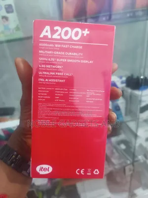 New Itel A200+ 64 GB Blue