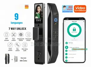 Hot Selling Tuya Smart Locks Face Recognition Biometric Smart Lock