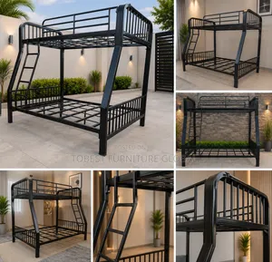 Heavy Duty Metal Double Bunk Bed Frame