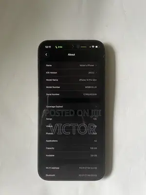 Apple iPhone 14 Pro Max 128 GB Black