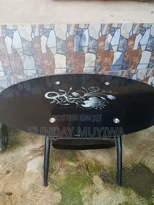 Clean Used Tampered Glass Center Table for Sale