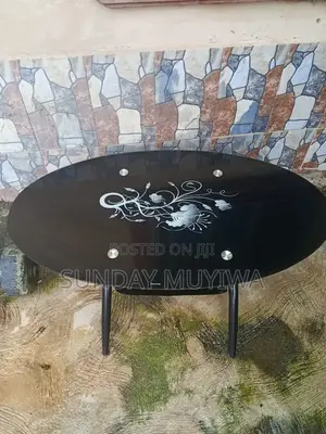 Clean Used Tampered Glass Center Table for Sale