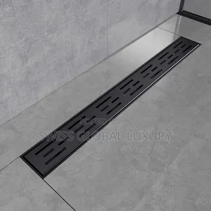 60cm Quality Steel Bathroom Floor Drain, Available in Different Colors