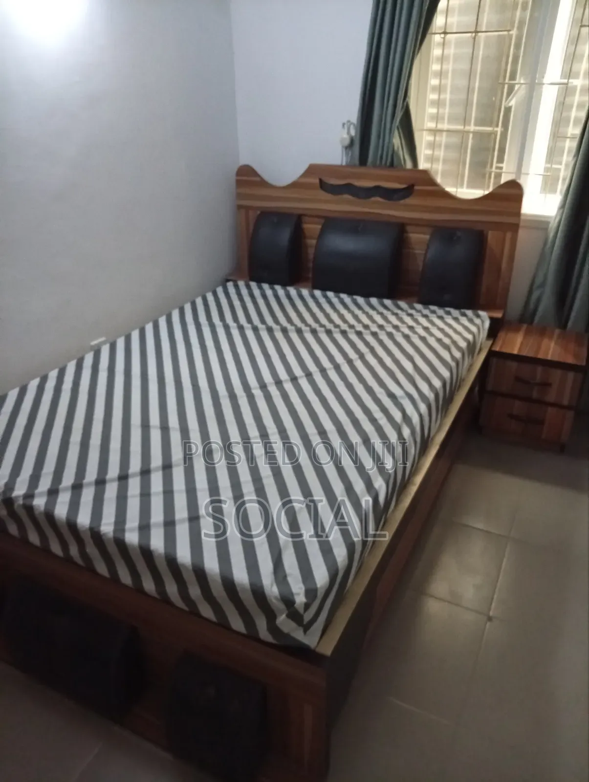 Bed Frame and Mattress