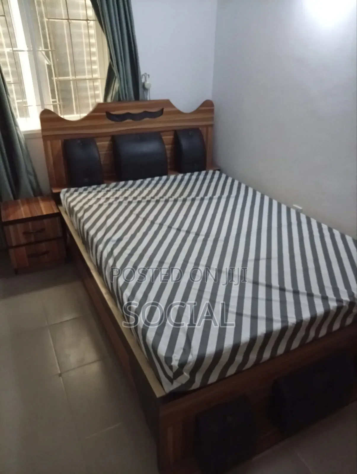 Bed Frame and Mattress