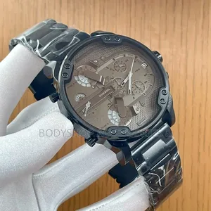Original Black Chain Deisel Chronograph Steel Wristwatch