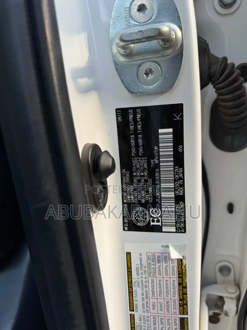 Lexus GX 2018 White