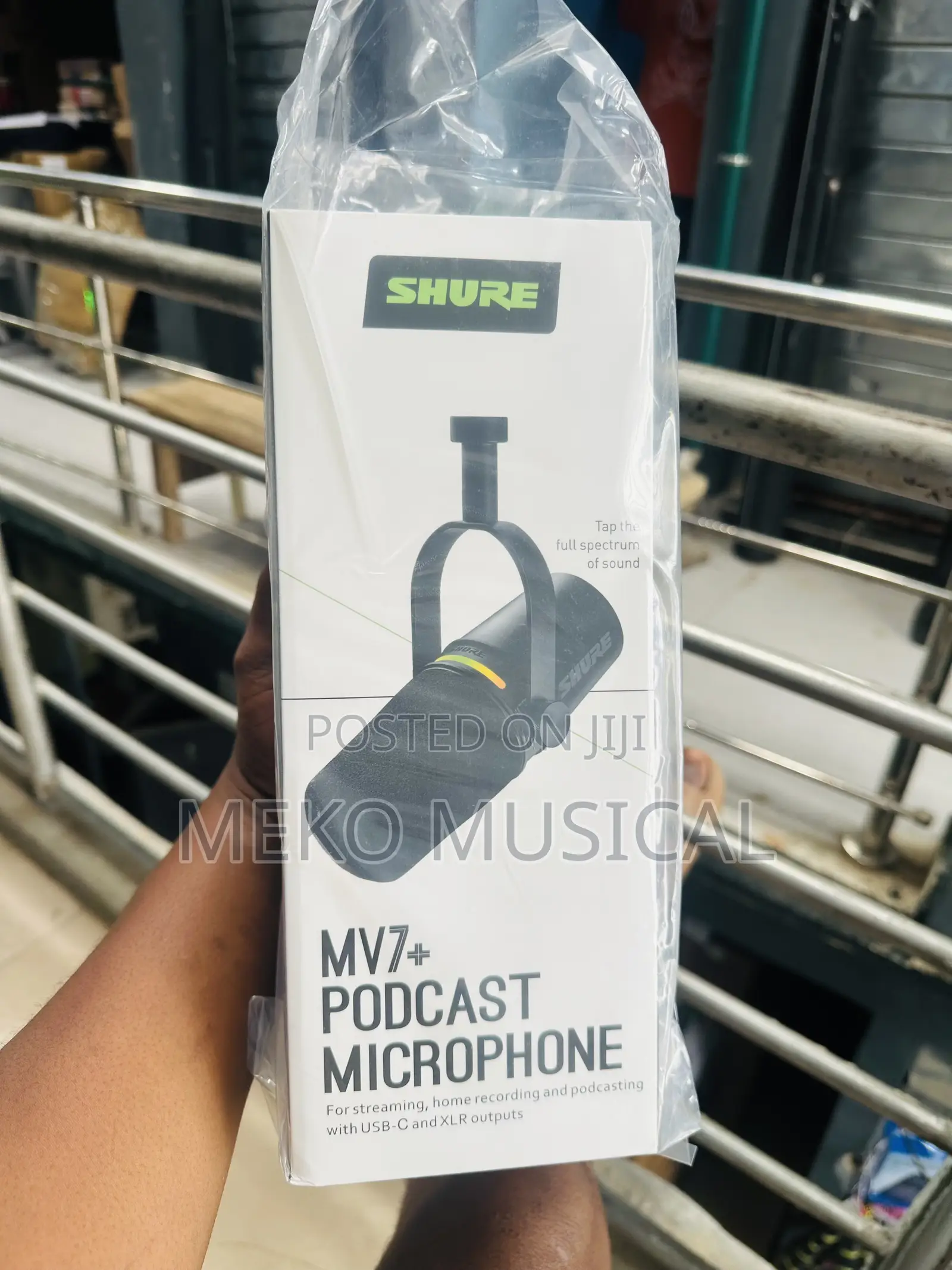 Shure Mv7+ Podcast Microphone