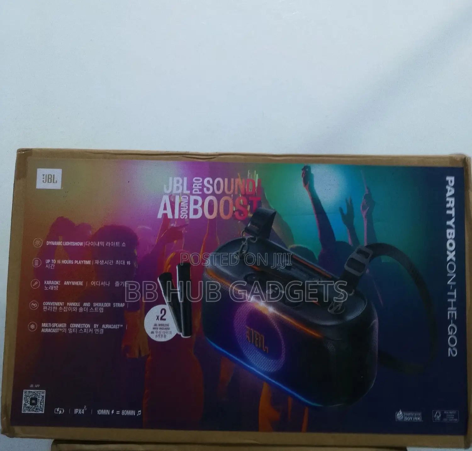 JBL Partybox on the Go 2 Speaker
