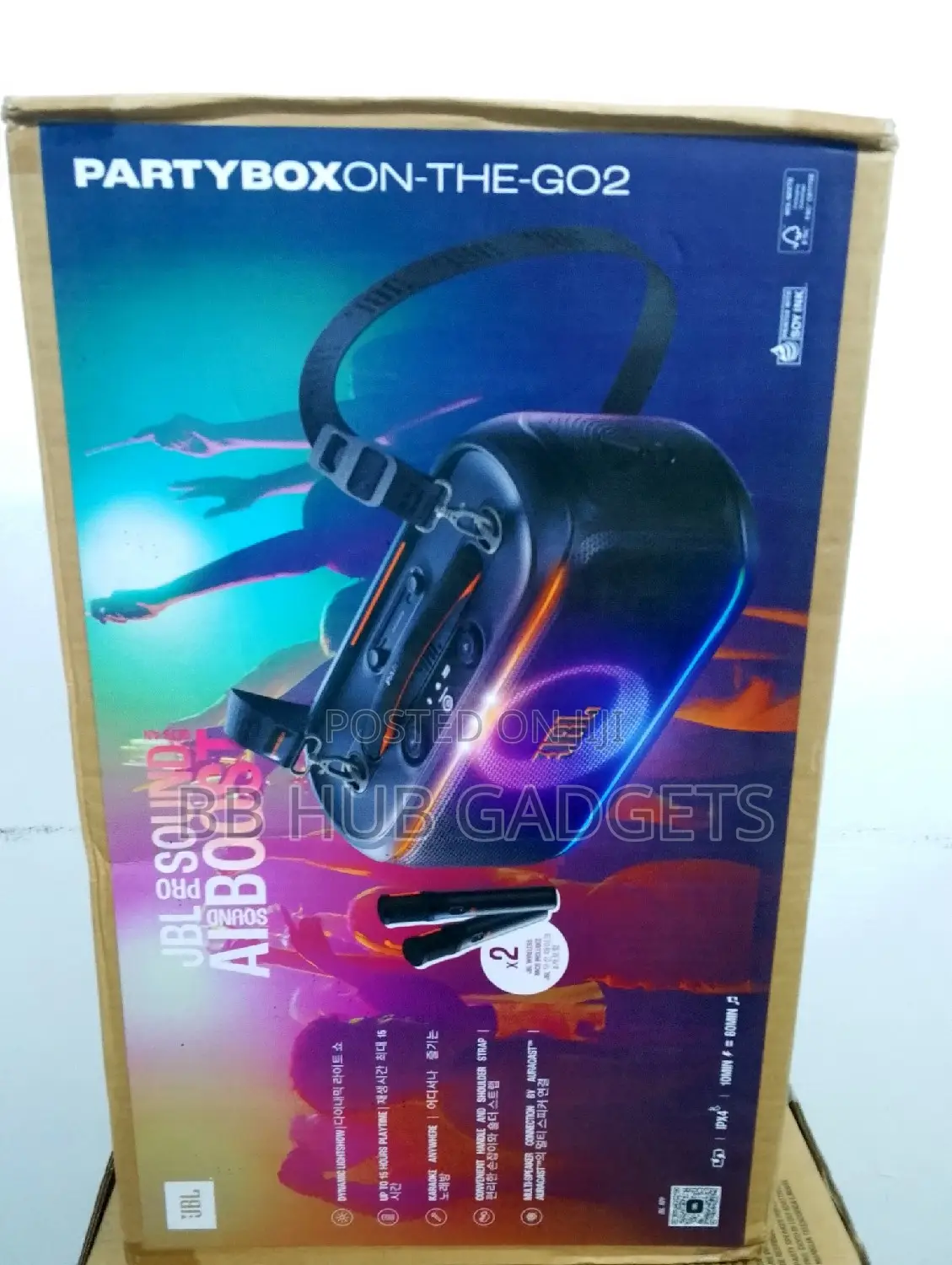 JBL Partybox on the Go 2 Speaker