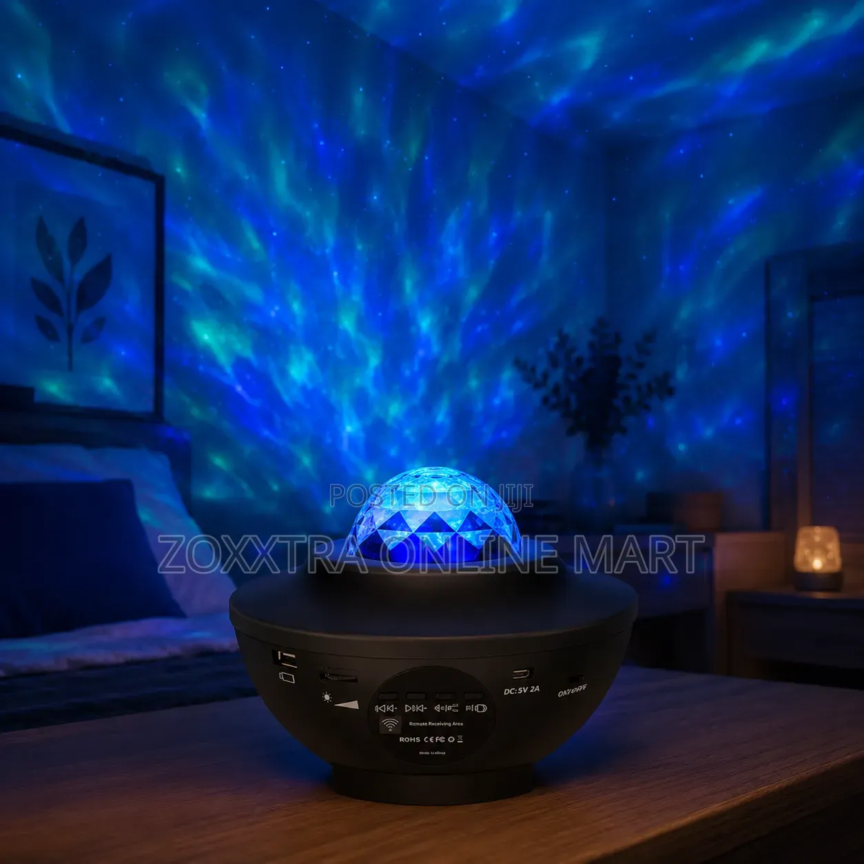 LED Galaxy Projector Speaker / Starry Light