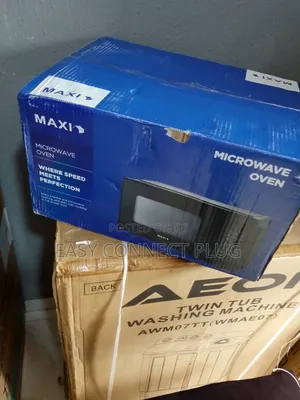 Standard 20L Microwave Oven (Digital), Black.
