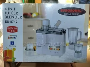 Eurosonic 4 in 1 Juicer Blender, 1000w