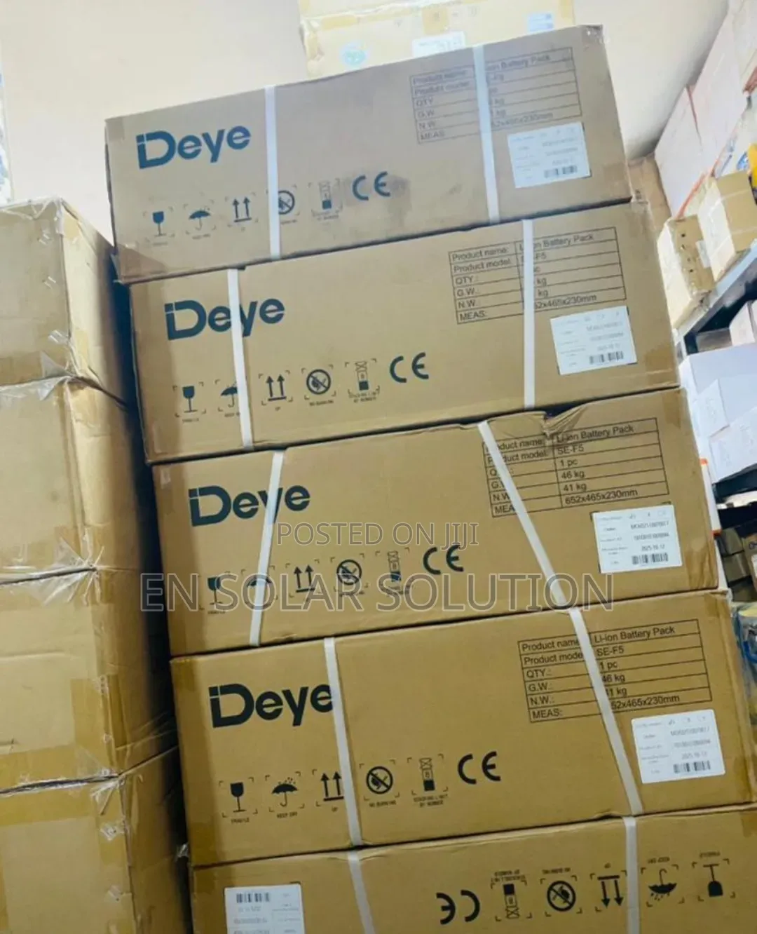 5kwh/48v Deye Lithium Battery Available