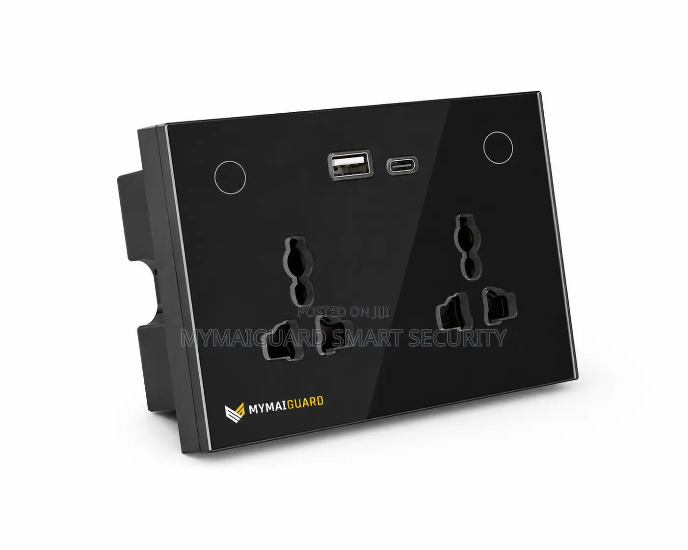 Smart Double Wall Socket With Type C and USB