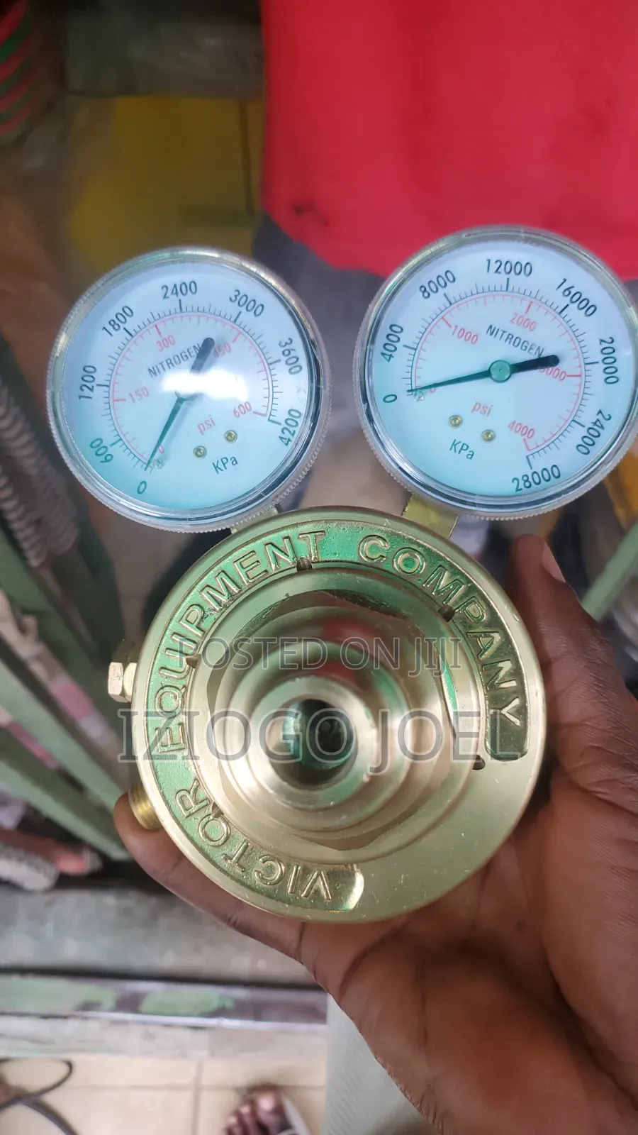 Original Victor Nitrogen Guage