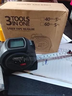 KRTED Branded 3-in-1 Laser Tape Measure