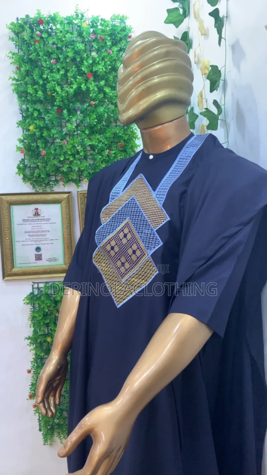 3 Step Agbada