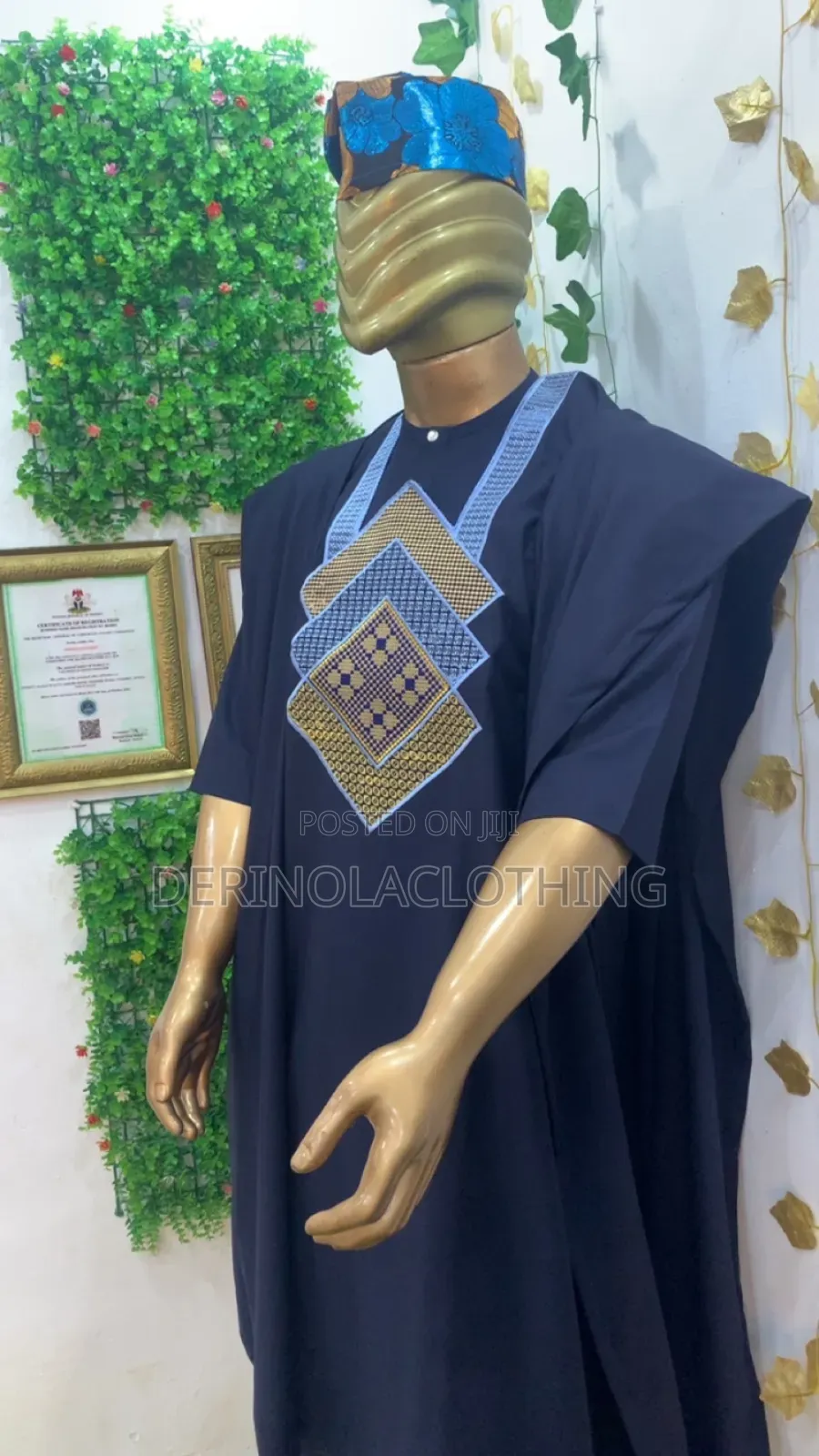 3 Step Agbada