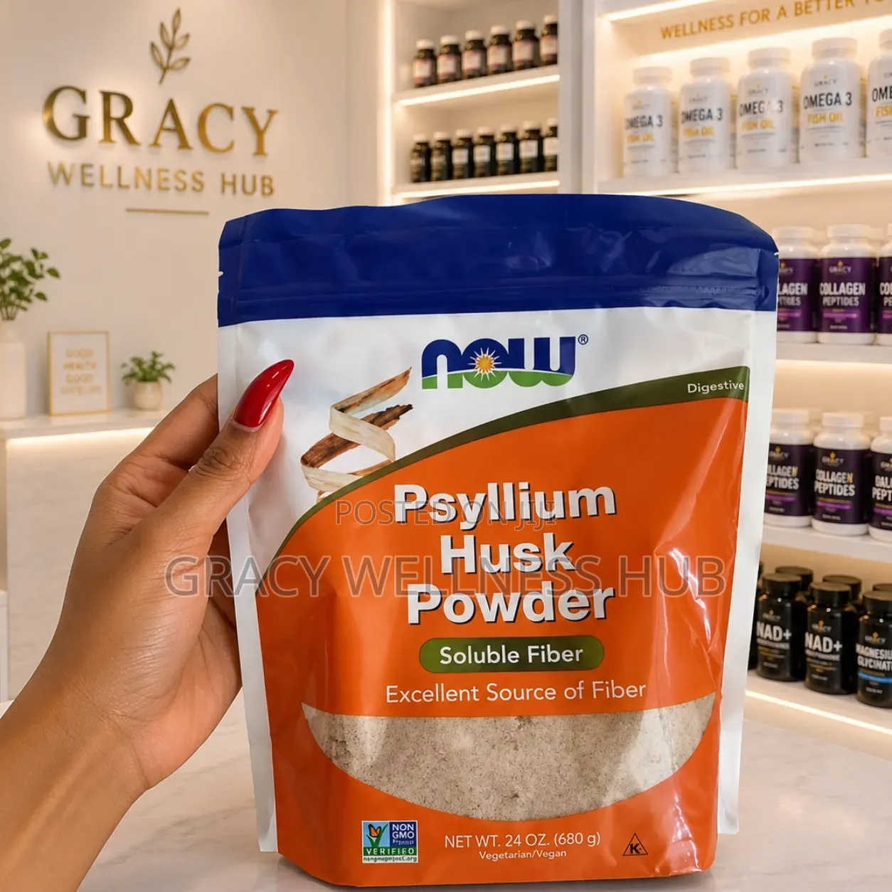 Now Psyllium Husk Powder