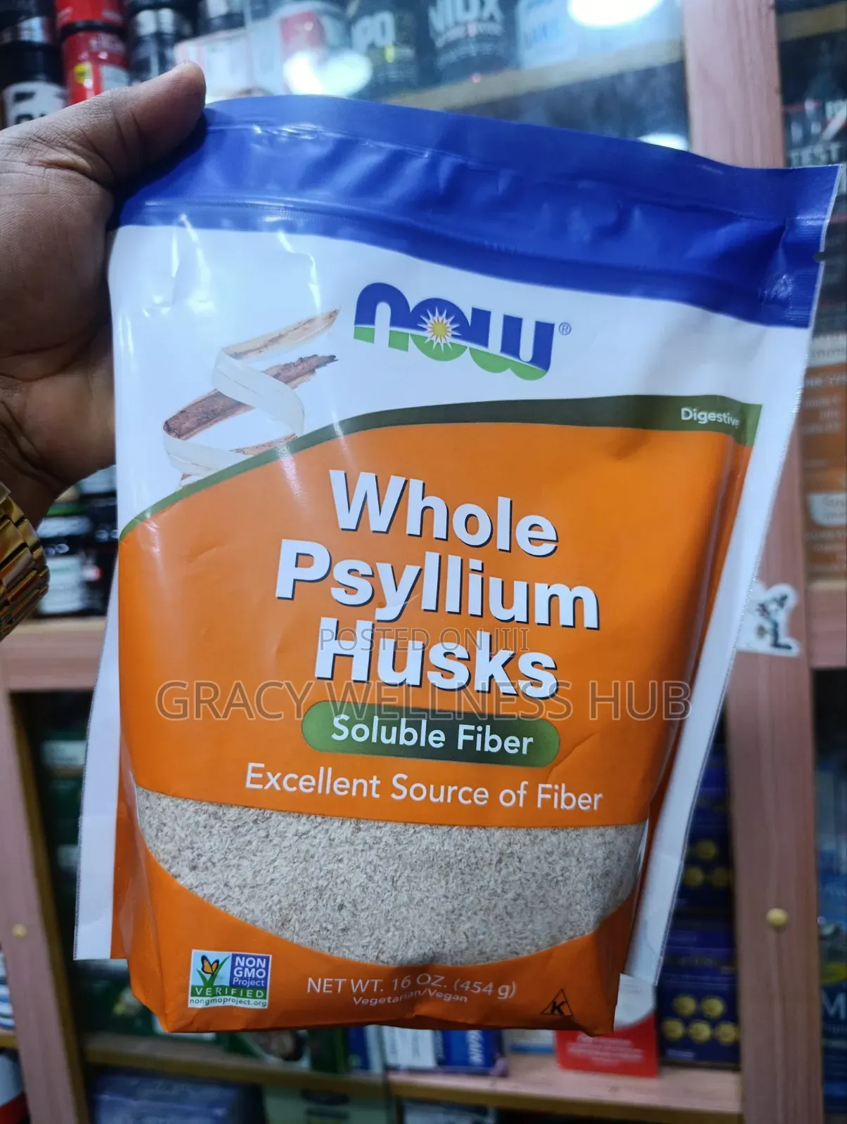 Now Psyllium Husk Powder