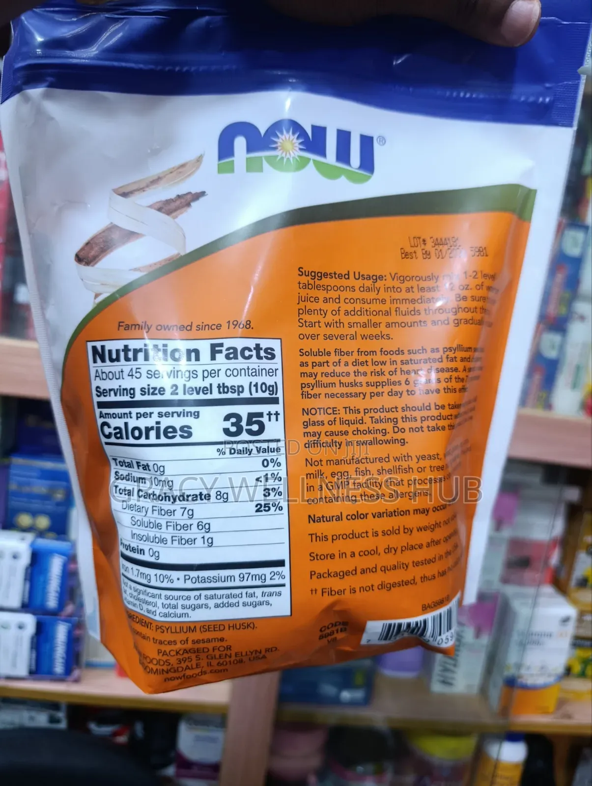 Now Psyllium Husk Powder