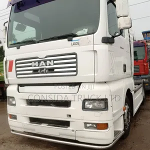 Man Tiga Truck White 1998