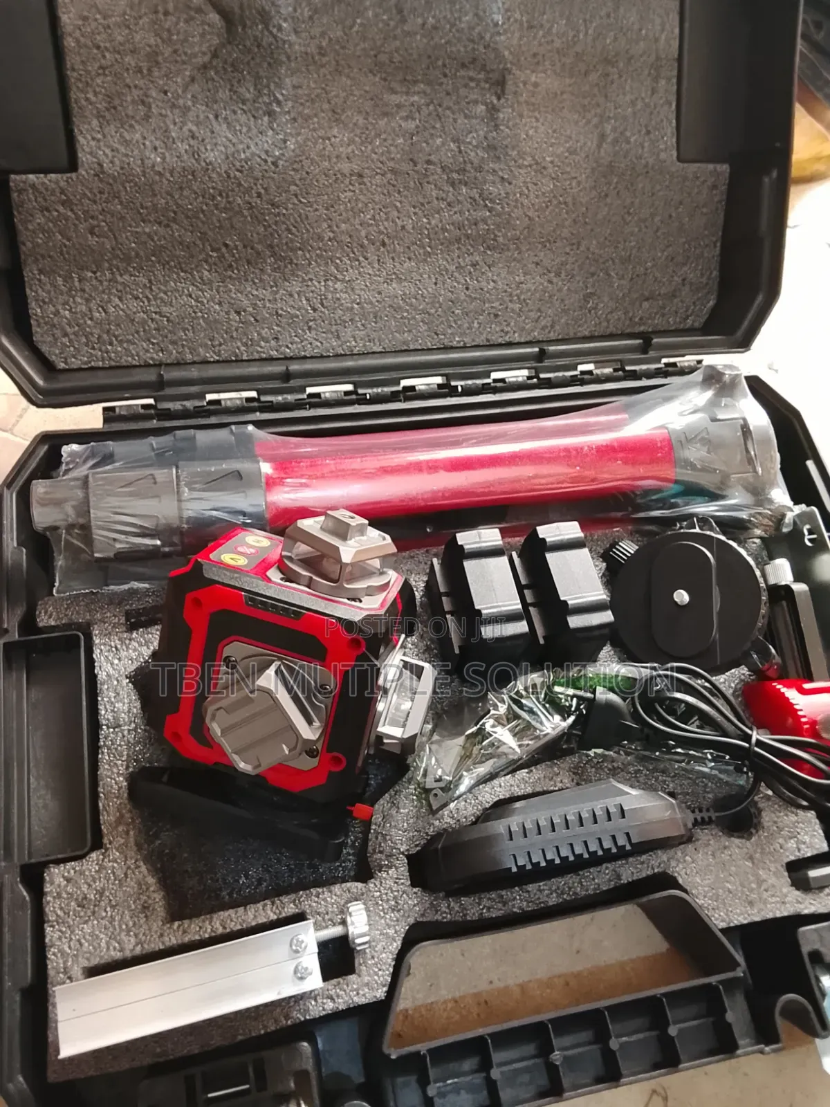 Yevolt 4D 16-Line Green Laser Level Kit,