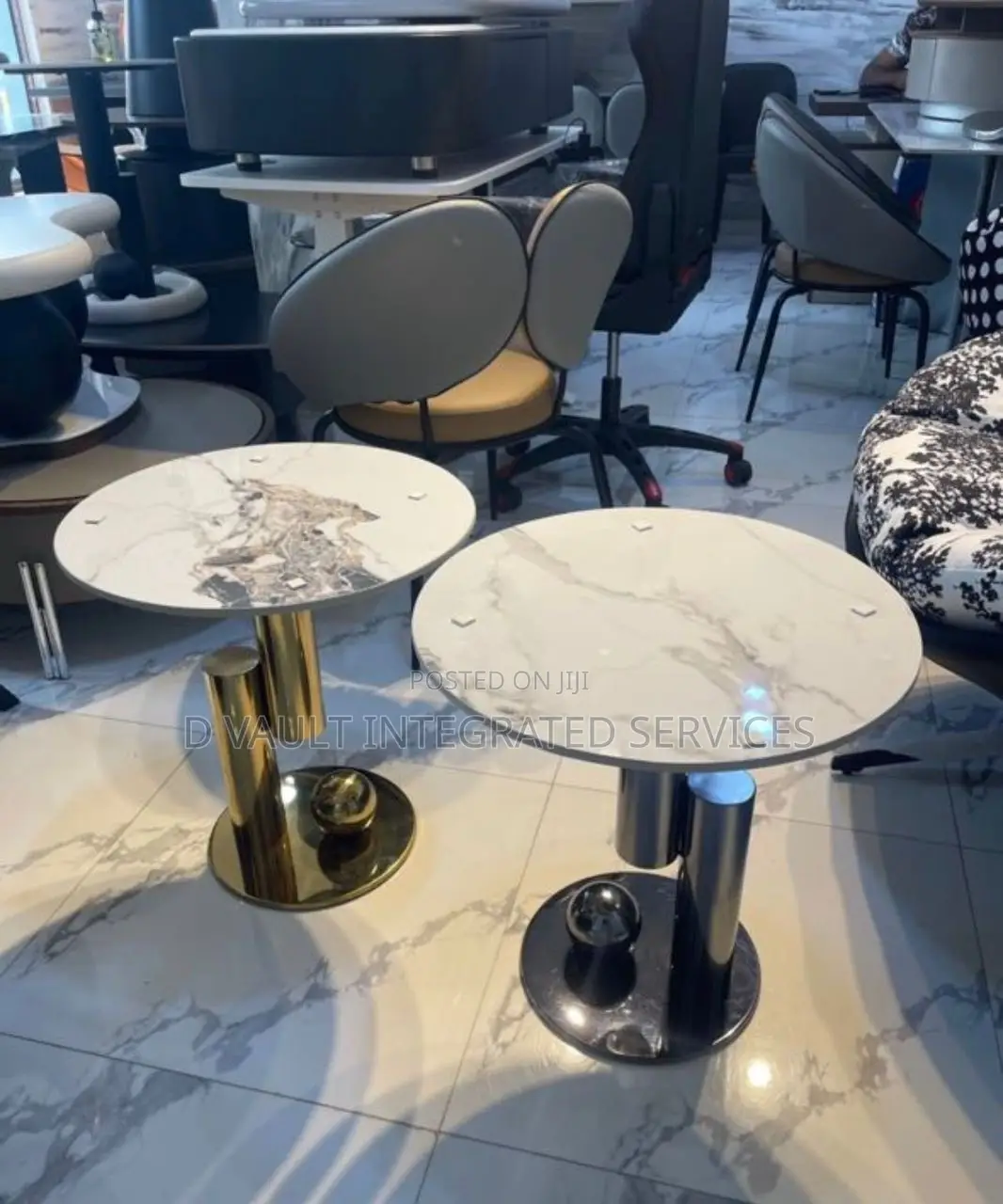 Corner Stool / Modern Side Table