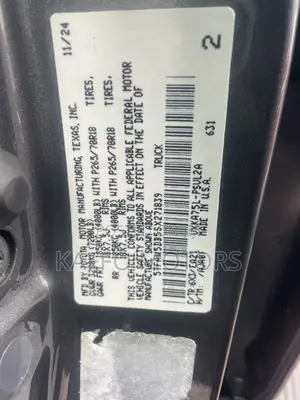 Toyota Tundra 1794 Edition CrewMax 6.5' Bed 2024 Gray