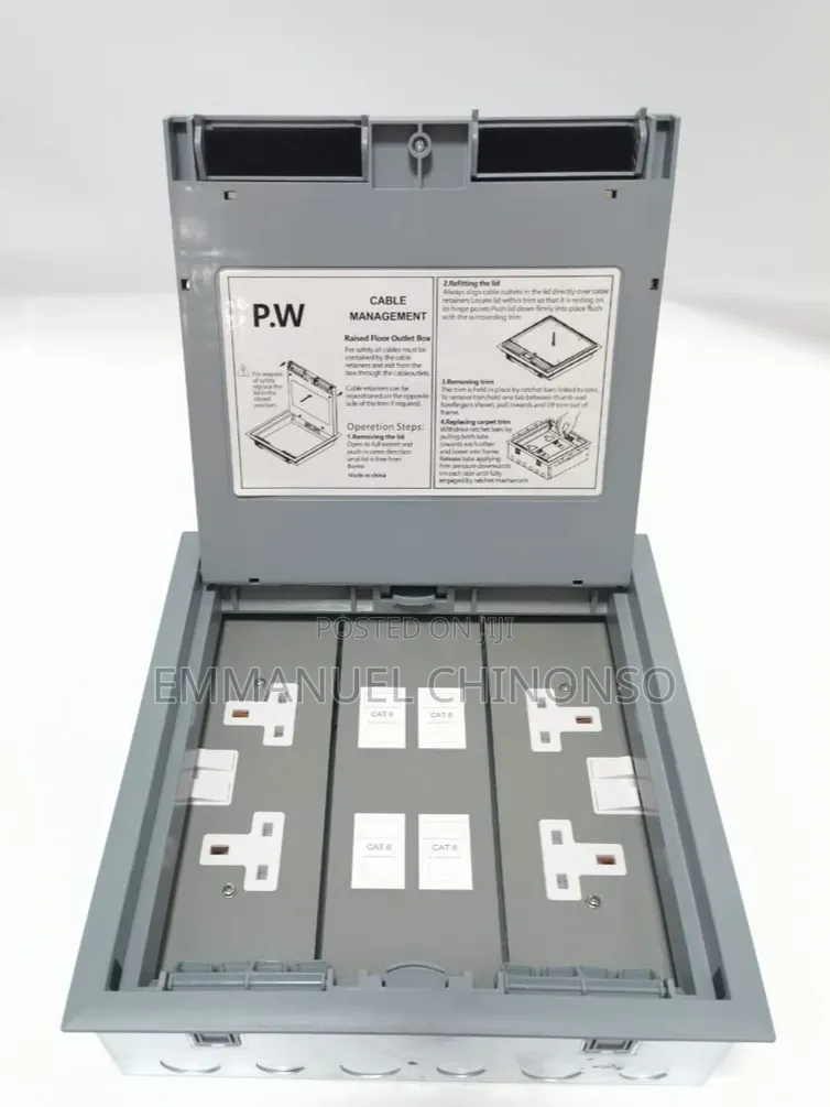 Floor Box 4-Way