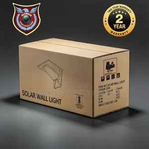 Solar Powered Wall Fence Light With Remote Control