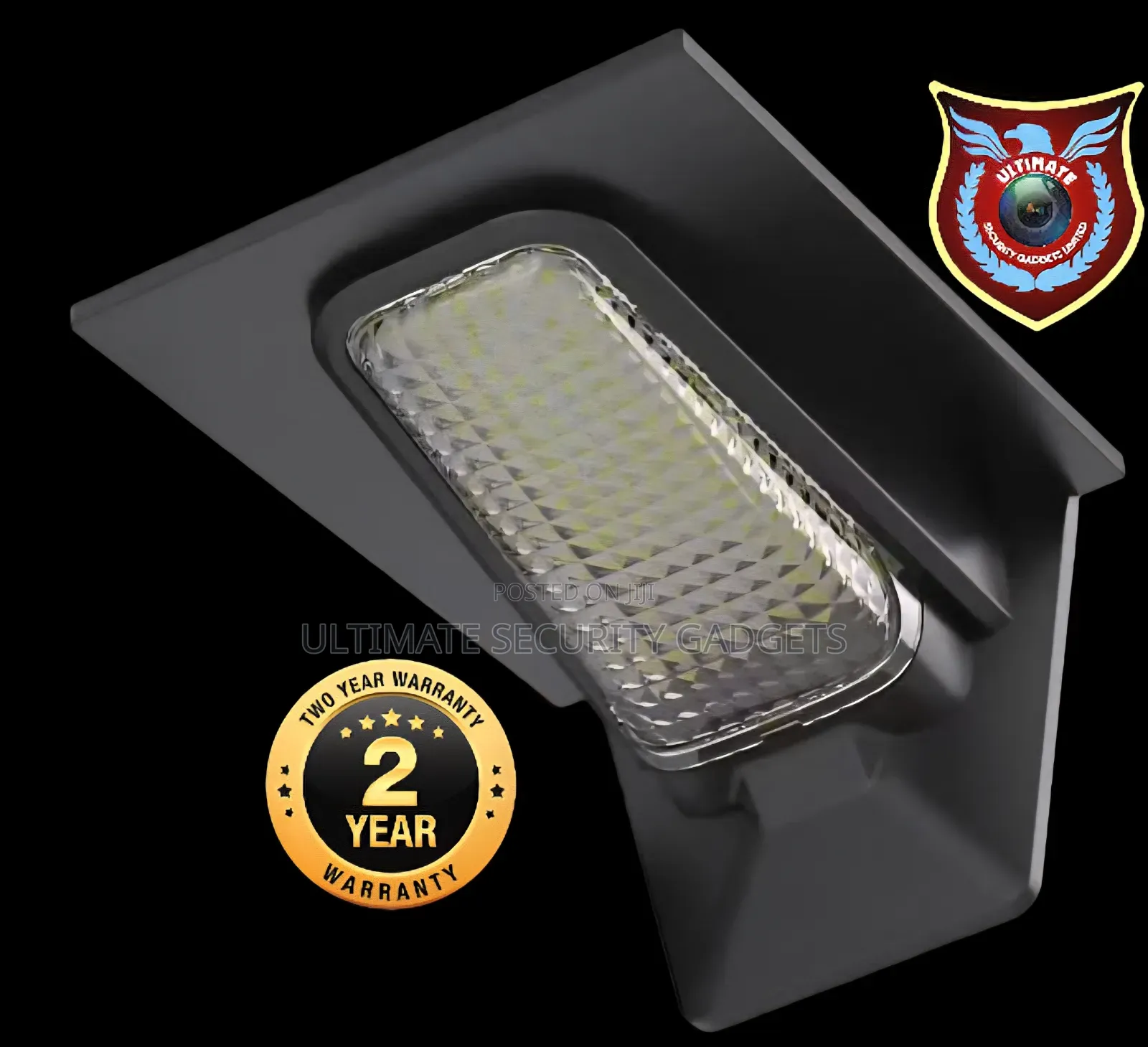 Solar Powered Wall Fence Light With Remote Control