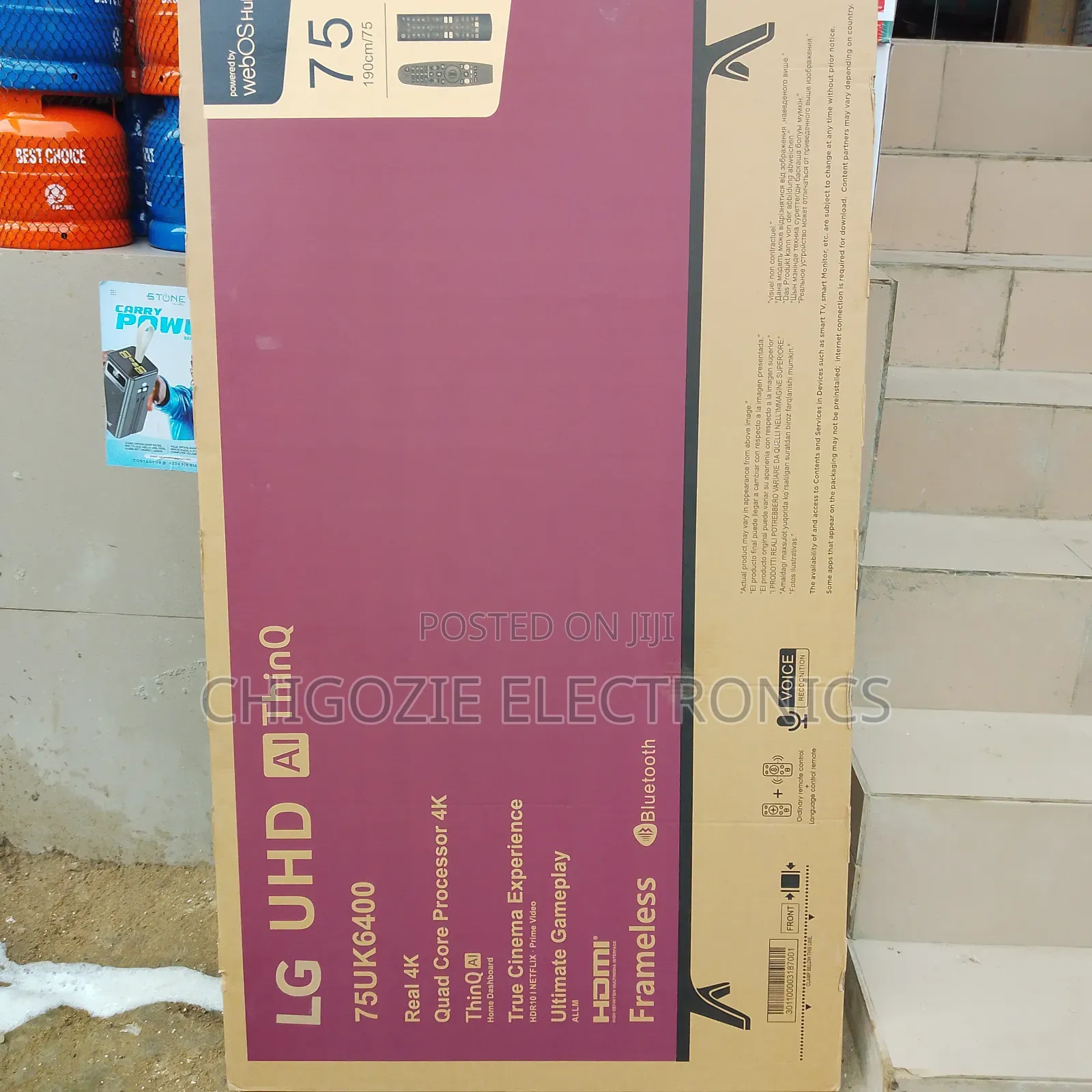 75 LG WebOS Smart Television