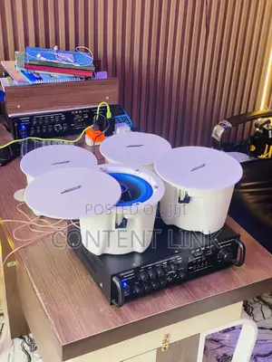 1000watts Table Amplifier/Bose Ceiling/Pop Speakers